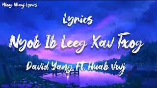 Nyob Ib Leeg Xav Txog - David Yang Ft. Huab Vwj (Lyrics)