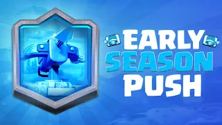 EARLY SEASON LADDER WITH XBOW BATS - Clash Royale