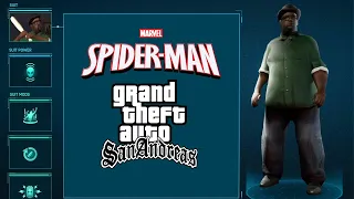 Marvels Spider-Man Remastered PC GTA San Andreas Big Smoke MOD