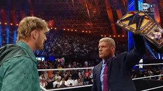 Logan Paul confronta a Cody Rhodes - WWE SmackDown 24 de Mayo 2024 Español