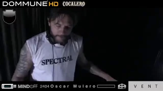 Oscar Mulero - Live @  Dommune Tokyo, Japon (23.01.2018)