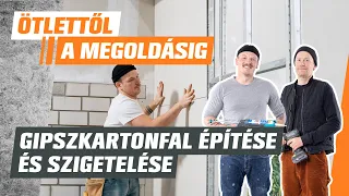 Gipszkartonfal építése és szerelése - Ötlettől a megoldásig - OBI