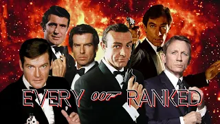 Every James Bond 007 Movie Ranked