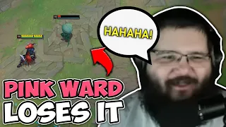 PINK WARD LAUGHS HYSTERICALLY AFTER THIS SHACO PLAY... (HILARIOUS INVADE)