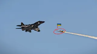 blast disastrously!! Ukraine shoots down 3s Russian extremely expensive MiG-29 fighter jets - ARMA3