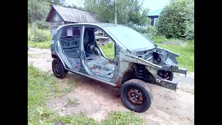 Hyundai Getz. Один год ремонта за 17 минут.