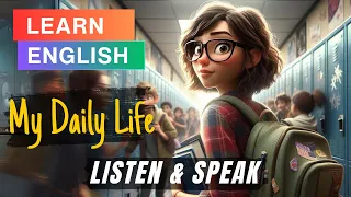 My Daily Life | Improve Your English | English Listening Skills &  Speaking Skills