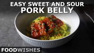 Easy Sweet and Sour Pork Belly - Food Wishes