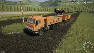 Farming Simulator 2019 mods KAMAZ Grain Carrier