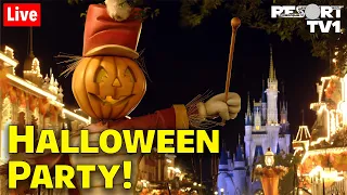 🔴Live: Mickey's Not So Scary Halloween Party Fun - 9-9-22 - Walt Disney World Live Stream