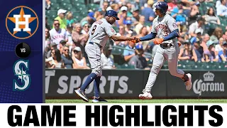Mariners vs. Astros Highlights (7/24/22) | MLB Highlights