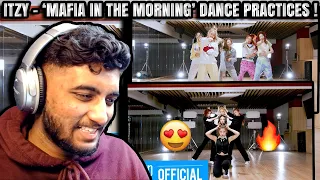 ITZY Dance Practices Reaction !! | "마.피.아. In the morning" Dance Practice Day + Night Ver. REACTION