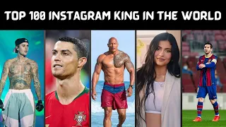 Top 100 most Followed Instagram accounts in the world 2022 | Data Comparision | #instagram