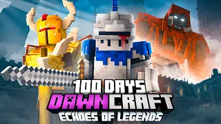 100 Days of DAWNCRAFT: Echoes of Legends [FULL MOVIE]