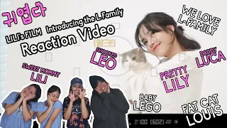 LILI's FILM   Introducing the L Family Reaction Video | Pinkpunk TV