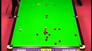 2004 World Snooker Championship SF Ronnie O'Sullivan vs Stephen Hendry Session 1 (BBC)