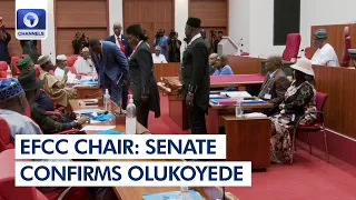 [FULL VIDEO]Senate Confirms Olukoyede As EFCC Chairman