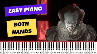 EVERY 27 YEARS | IT (2017) | STEPHEN KING | EASY PIANO | BOTH HANDS | PIANO TUTORIAL #pianotutorial