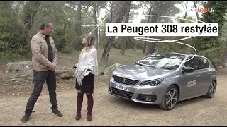 Essai de la nouvelle Peugeot 308 restylée 2018 - finition GT