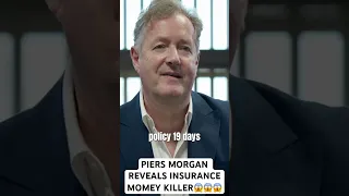 Piers Morgan reveals the INSURANCE FRAUD KILLER😱🤯😱             PART 1