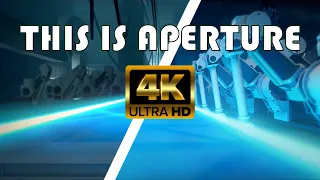 Portal 2: This is Aperture | Original vs remake 4K