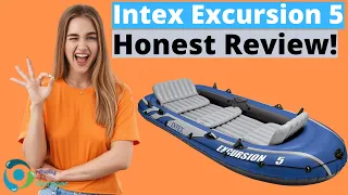 BEST BUDGET INFLATABLE BOAT! Intex Excursion 5 Honest Review!