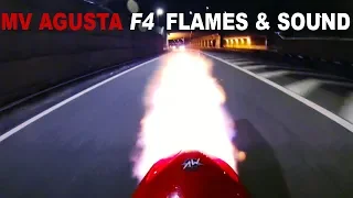 Mv Agusta F4 Flames & Sound