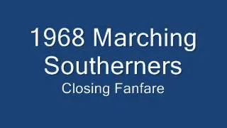 Marching Southerners 1968 - 09 Closing Fanfare