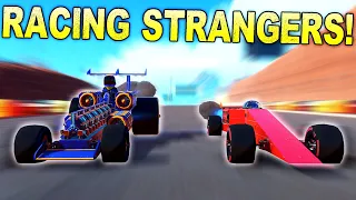 Drag Racing, But I Don't Know My Opponents! - Trailmakers Gameplay