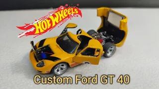 Custom Ford GT40  Hotwheels