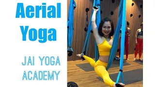 50 Minutes/  Aerial Yoga / Yoga fly / Antigravity yoga / Jai yoga Academy/ Master Rudra