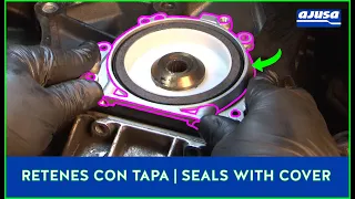 Recomendaciones para el montaje de RETENES con tapa | Tips for installation of SEALS with cover