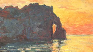 Frédéric Chopin - Nocturne in C minor - Op.48 No.1 | Monet paints sea