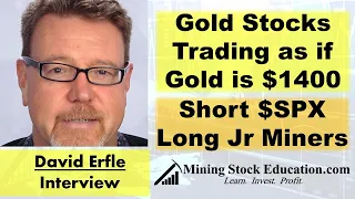 Shorting S&P 500 & Staying Long Junior Miners with Pro Mining Investor David Erfle