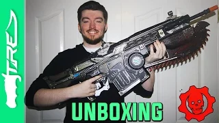 REAL LIFE GEARS OF WAR 4 LANCER! - Gears of War 4 Custom Lancer Replica UNBOXING (GoW4 PDP)