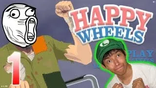 Juguemos Happy Wheels // Sangre, Sangre y mas Sangre !!!