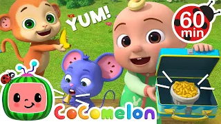 The Lunch Song! | 🌈 Cocomelon 🌈 | Preschool Learning | Moonbug Tiny TV