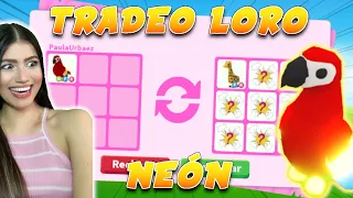 🦜🌈 ¿Qué DAN POR LORO NEÓN? 🔥 Me ofrecen las MEJORES DREAM PETS 🦒 OFERTAS SOÑADAS 💥 Adopt Me! Roblox!