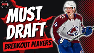 5 Must Draft Breakout Players | Fantasy Hockey 2023/24