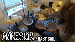 Måneskin - Baby Said | Drums only