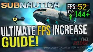 🔧 SUBNAUTICA: Dramatically increase performance / FPS with any setup! Lag drop fix