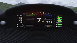 Mclaren P1 Acceleration 0-370 Km/h