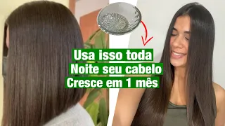 🆘SEU CABELO IRÁ CRESCER RÁPIDO TODO MUNDO TEM EM CASA! DICA DO CABELEIREIRO DAS FAMOSAS VALE A PENA!