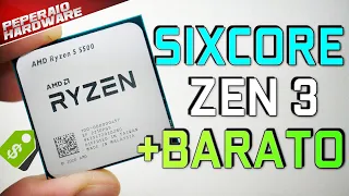 Review RYZEN 5 5500 - O Six Core Zen 3 mais baratinho vale a pena? Comparativos, Benchmarks e Games