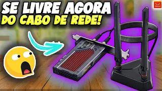 FENVI AXE3000😱 REVIEW COMPLETO Desse Adaptador WiFi e Bluetooth INCRÍVEL Do AliExpress! TEM ATÉ RGB😍