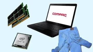 HP Compaq CQ58 - чистка, смазка, и неудачный апгрейд