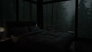 Immediately Fall Asleep with Heavy Rain & Thunder Sounds on Window - Beat Insomnia, Reduce Stress
