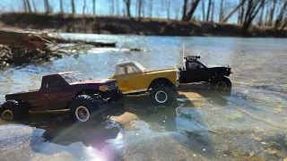 Sunday in the ditch, RC mud crawling #myaxialadventure #trx4