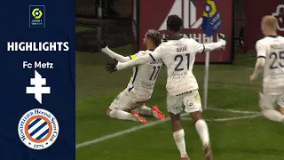 FC METZ - MONTPELLIER HÉRAULT SC (1 - 3) - Highlights - (FCM - MHSC) / 2021-2022