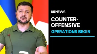 Zelenskyy acknowledges Ukraine's counteroffensive has begun | ABC News